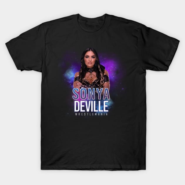 sonya deville wrestle T-Shirt by KomenX